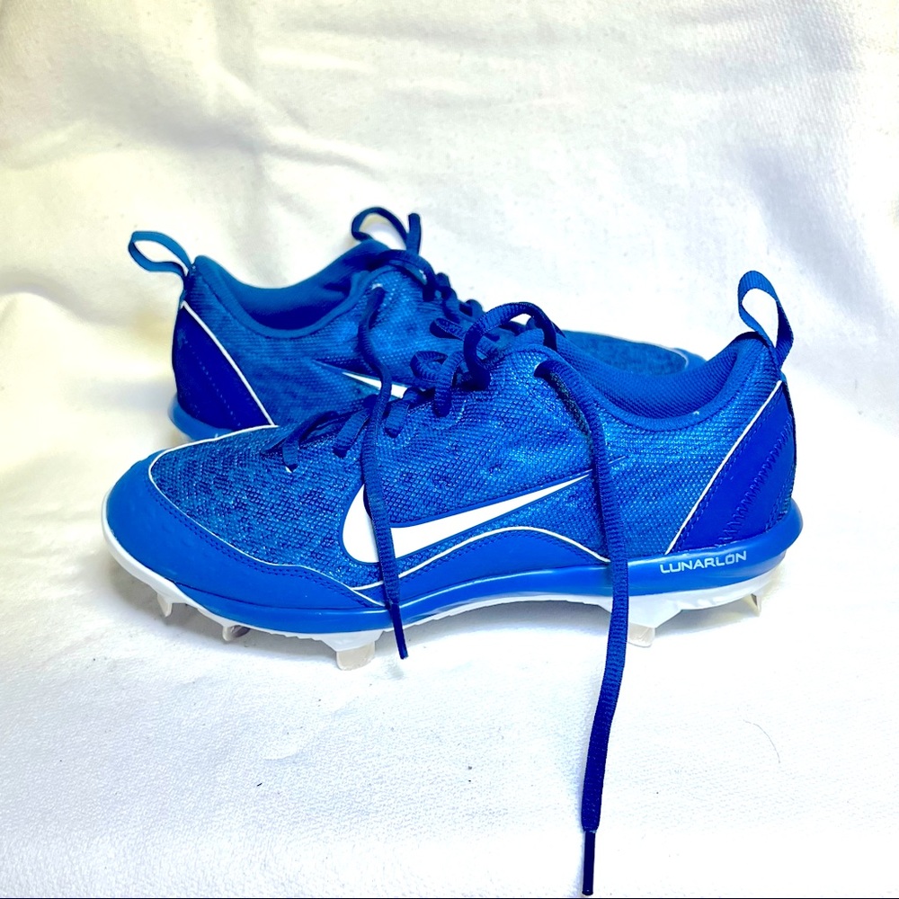 Nike Lunar Hyperdiamond 2 Pro Women's Size 7.5 Softball Cleats Blue